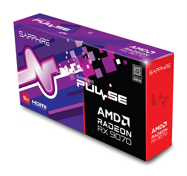 Видеокарта Sapphire Pulse RX 9070 Gaming Dual 16Gb GDDR6 (11349-03-20G)