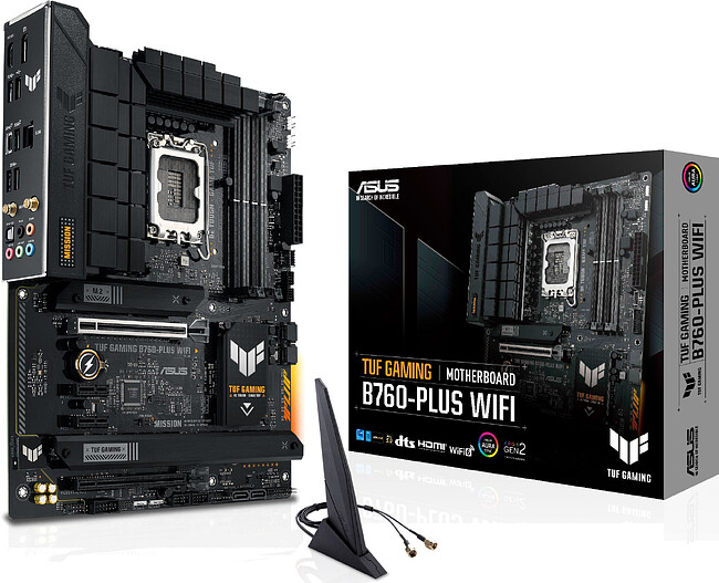 Материнская плата ASUS TUF Gaming B760-Plus WiFi DDR5