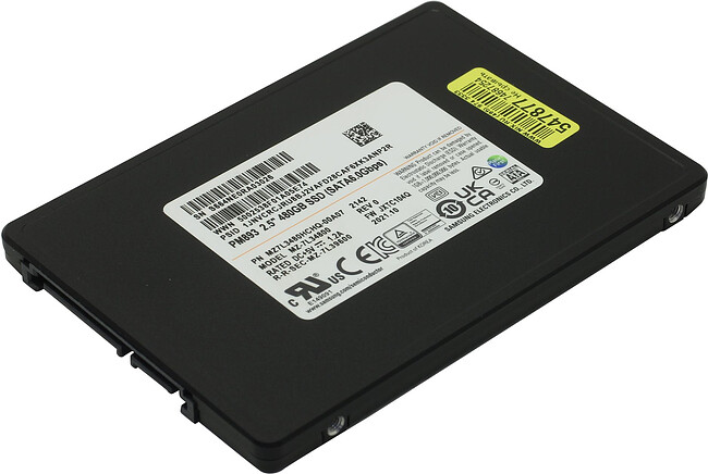 SSD диск Samsung PM893 480GB (MZ7L3480HCHQ-00A07)