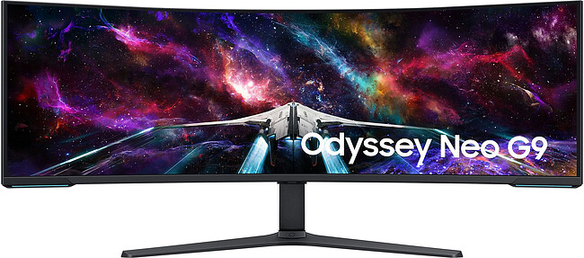Монитор Samsung S57CG952NI черный (LS57CG952NIXCI)