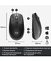 Мышь Logitech M190 черный/серый (910-005906)