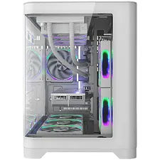 Корпус 1stPlayer UV6 без БП White (UV6-WH-2FC7R-W-1FC7-W)
