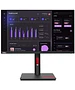 Монитор Lenovo ThinkVision T24i-30 черный (63CFMATXUK)