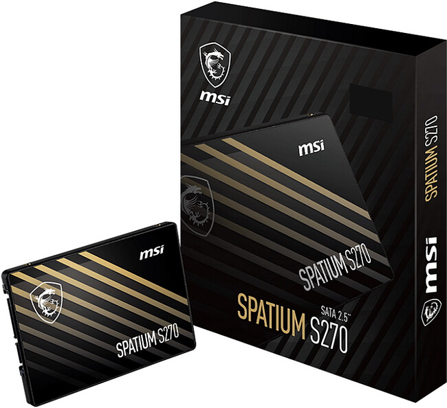 SSD диск MSI Spatium S270 960GB (S78-440P130-P83)