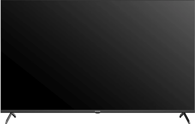 Телевизор Digma DM-LED55UQB31 черный/черный