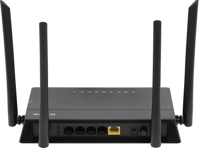 Маршрутизатор D-Link DIR-822/RU/R4A (AC1200, 4xGLAN, USB 2.0, MU-MIMO)
