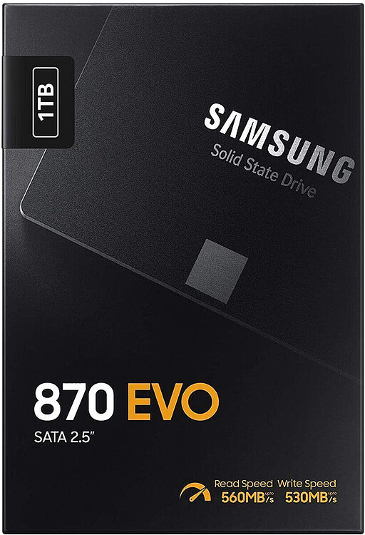SSD диск Samsung 870 Evo 250GB (MZ-77E250BW)