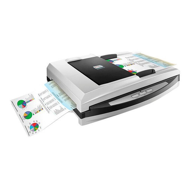 Сканер Plustek SmartOffice PL4080 белый (0283TS)