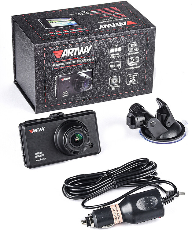 Автомобильный видеорегистратор Artway AV-400
