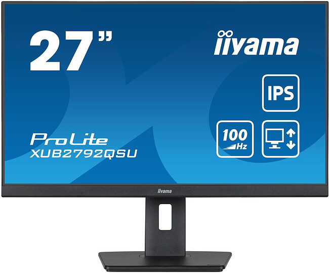 Монитор Iiyama XUB2792QSU-B6 черный