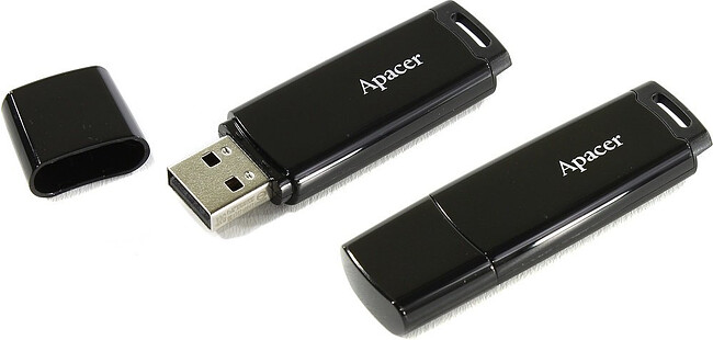 USB Flash-накопитель Apacer AH336 32GB черный (AP32GAH336B-1)