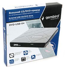 Оптический привод DVD Gembird DVD-USB-04