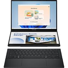 Ноутбук ASUS Zenbook Duo UX8406CA-QL078W Inkwell Gray (90NB14X1-M00320)
