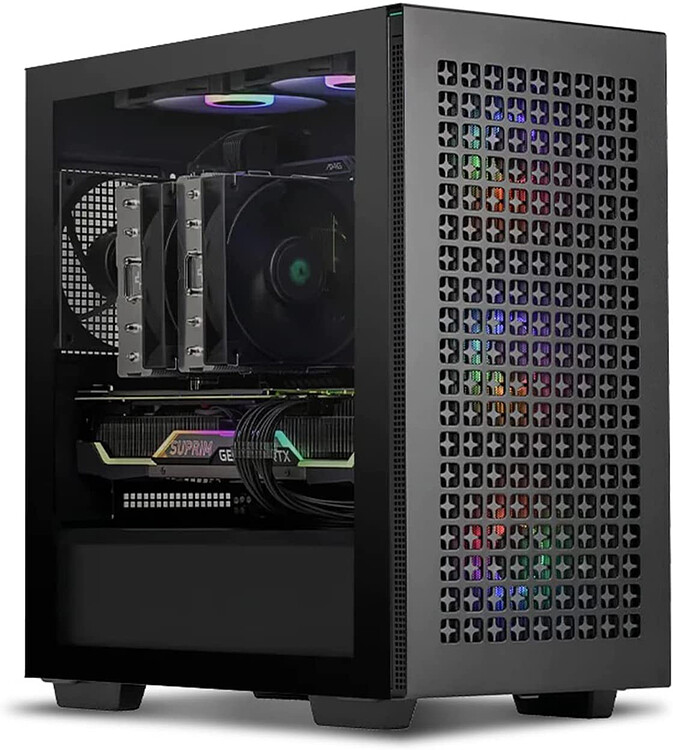Корпус DeepCool CH370 Black (R-CH370-BKNAM1-G-1)