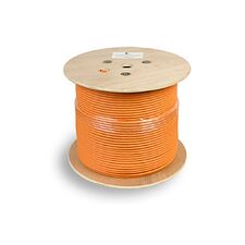 Кабель витая пара Cabeus SSTP-4P-CAT.7-PATCH-IN-LSZH оранжевый