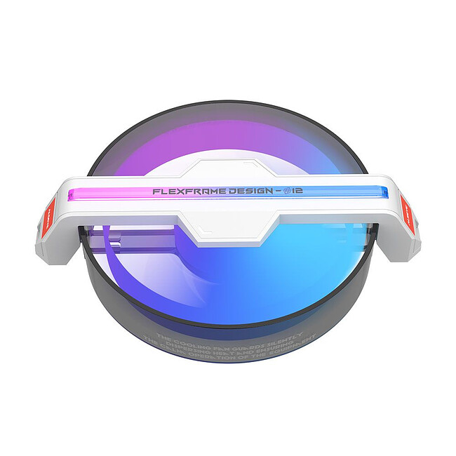 Вентилятор для корпуса Alseye Φ12 DM12-W Clear Frame (AS.04.10.0004)