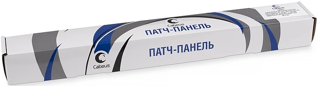 Патч-панель Cabeus PL2-24-Cat.5e-Dual