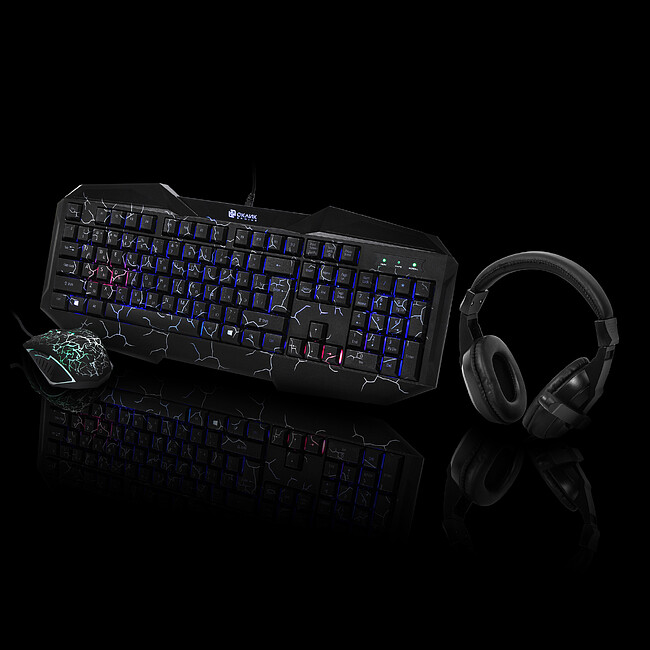 Набор периферии Oklick HS-HKM100G черный