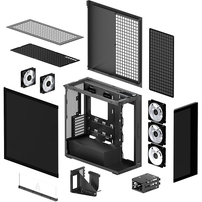 Корпус Arctic Xtender VG Mirror Black (ACPCC00019A)