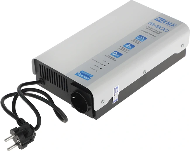 Стабилизатор напряжения Rucelf IS-600 белый