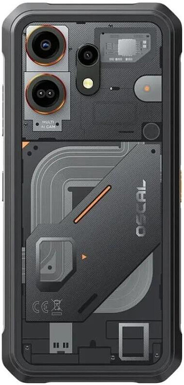 Смартфон Oscal Marine 3 8/256Gb Black