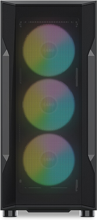 Корпус Sama S40 BK ATX без БП черный (S40-BKAPA4X1-GL)