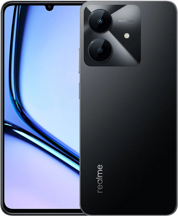 Смартфон Realme Note 60х 4/128Gb RMX3938 черный