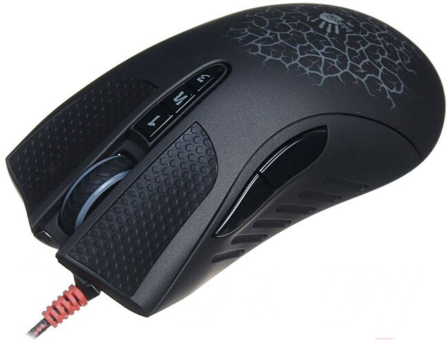 Мышь Bloody Blazing Gaming Mouse AL90 черный