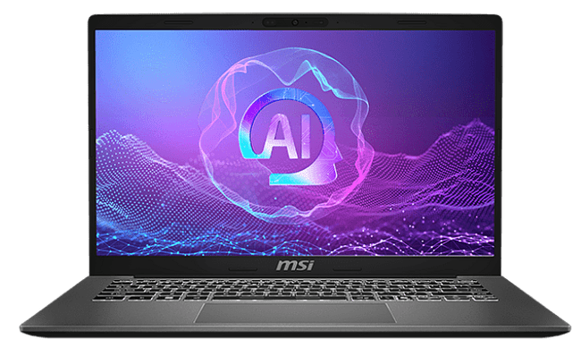 Ноутбук MSI Modern A14 AI+ F3HMG Platinum Gray (9S7-14SK21-004)