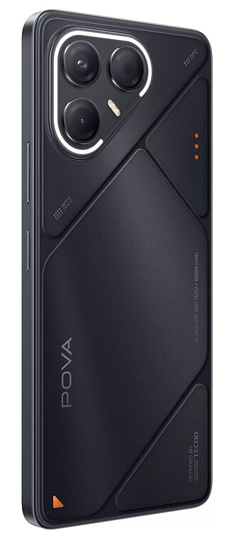 Смартфон Tecno Pova 7 5G 8GB/256GB Geek Black (LJ7)