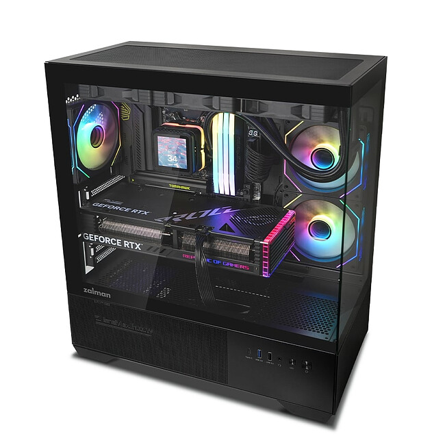 Корпус Zalman Chronix без БП Black