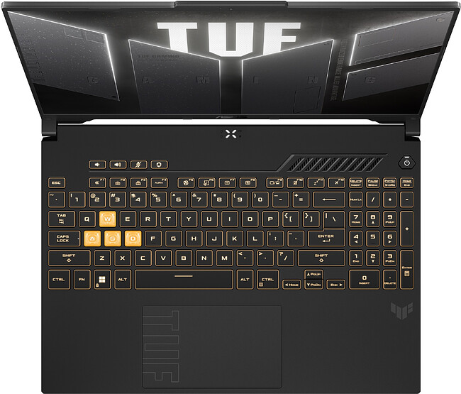 Ноутбук ASUS TUF Gaming F17 FX707VUR-HX208 Mecha Gray (90NR0CS5-M00D00)