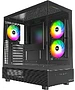 Корпус Montech XR без БП ATX черный (XR BL)