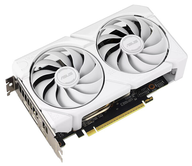 Видеокарта ASUS Radeon RX 9060XT 16GB GDDR6 (DUAL-RX9060XT-16G-WHITE)