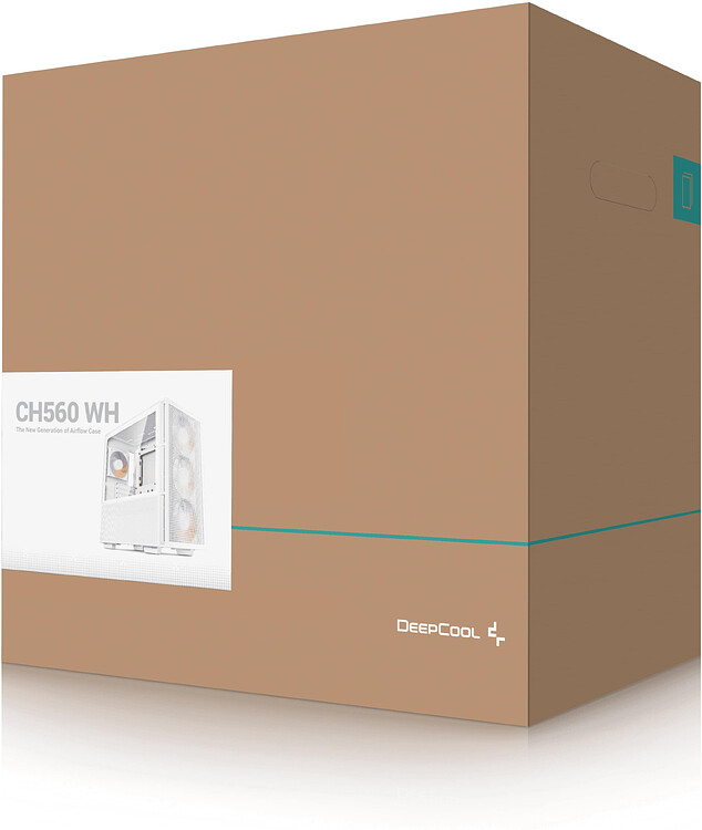 Корпус DeepCool CH560 WH ATX без БП белый (R-CH560-WHAPE4-G-1)