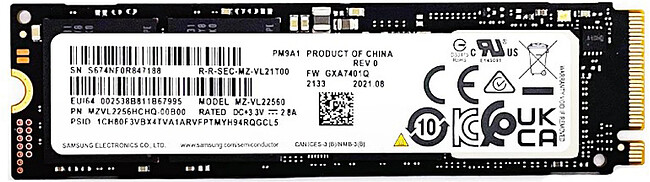 SSD диск Samsung M.2 256Gb PM9A1 OEM аналог 980 PRO (MZVL2256HCHQ) SSD диск Samsung M.2 256Gb PM9A1 OEM аналог 980 PRO (MZVL2256HCHQ)