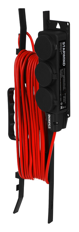 Удлинитель Starwind ST-PS3.10/B-16 черный