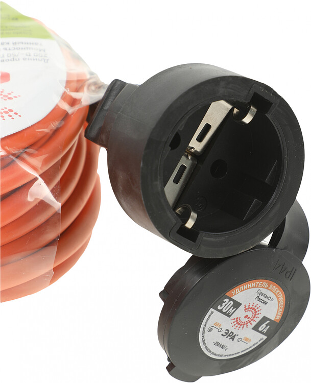 Удлинитель Эра UPx-1e-3x0.75-30m-IP44 оранжевый (Б0046812)