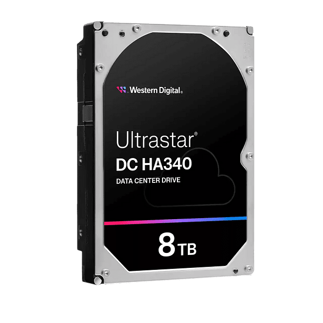 Жесткий диск WD Ultrastar DC HA340 8TB (WUS721208BLE6L4/0B47078) SATA 6Gb/s, 7200rpm, 256MB 0B47078 WUS721208BLE6L4