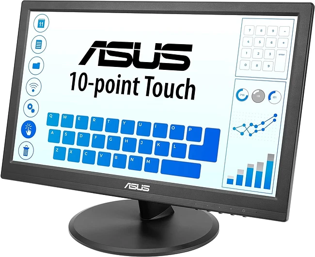 Монитор Asus VT169HE черный (90LM09V1-B01170)