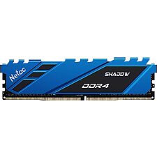 Оперативная память Netac Shadow 8GB DDR4 PC4-28800 Blue (NTSDD4P36SP-08B)