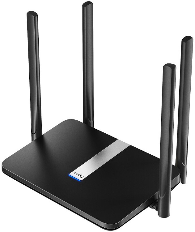 Роутер беспроводной Cudy AC1200 черный (LT500)
