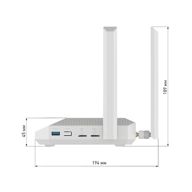 Маршрутизатор Netcraze Hero 5G (NC-4110)