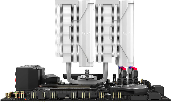 Кулер для процессора Sama A60W белый (A60-WHWNNXOX-G)