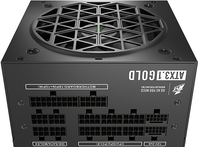 Блок питания 1stPlayer HA-1000BA4 1000W Black (NGDP-GLD-1000-BK-EU)