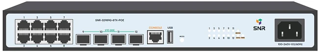 Коммутатор SNR SNR-S2989G-8TX-POE