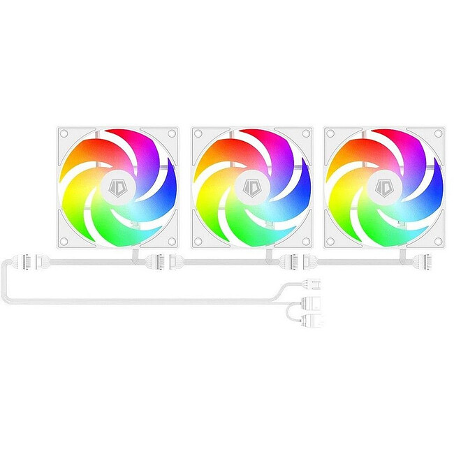 Корпус ID-Cooling Ware 310 ARGB без БП White