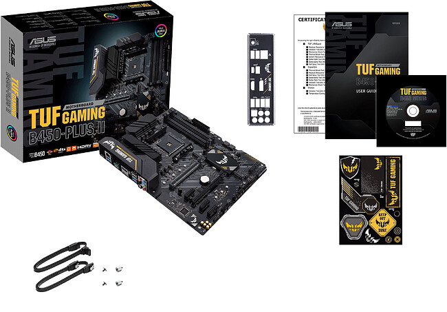 Материнская плата ASUS TUF Gaming B450-Plus II DDR4