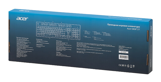 Клавиатура Acer OKW127 черный (ZL.KBDEE.00H)