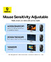 Мышь Baseus Ergonomic Cluster Black (B01055505111-01)